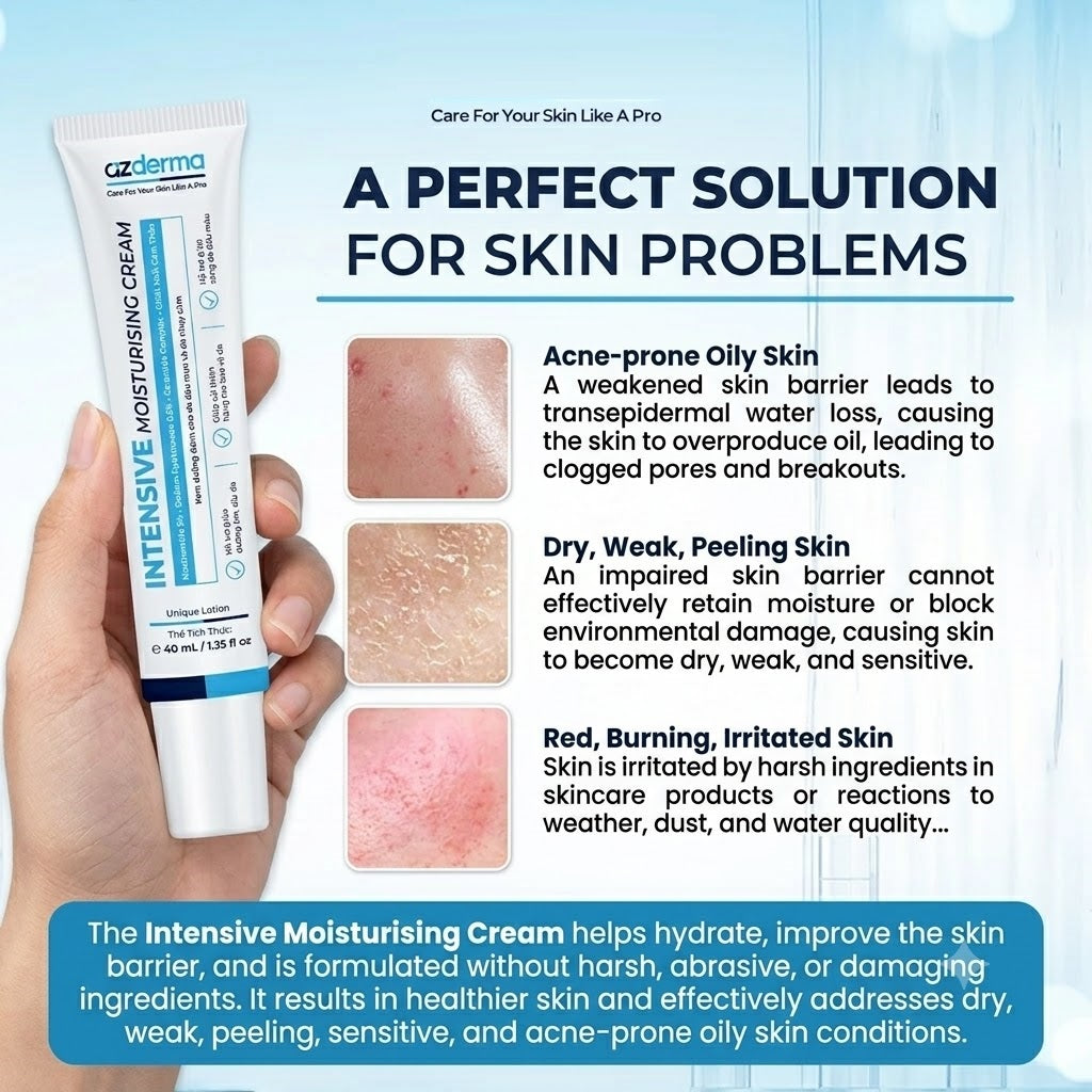 Intensive Moisturising Cream for Dry & Sensitive Skin 40ml